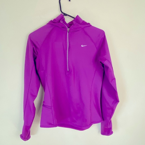 Nike Running Dri-Fit 1/2 Zip Hoodie - Picture 1 of 13